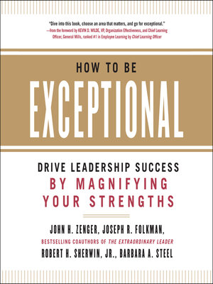 cover image of How to Be Exceptional